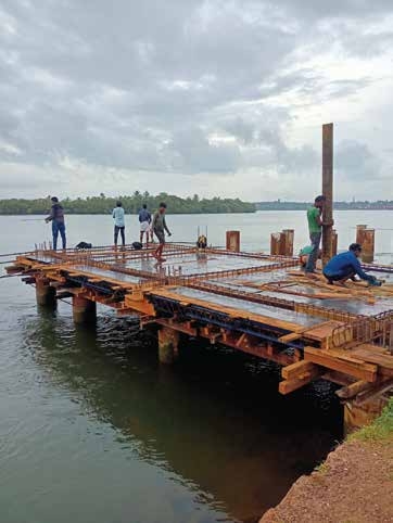 Valapattanam Boat Terminal site progress